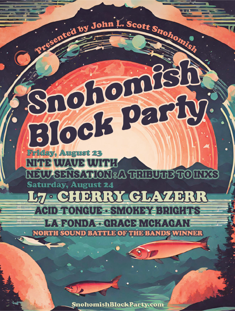 Snohomish Block Party 2024 Lineup Poster 